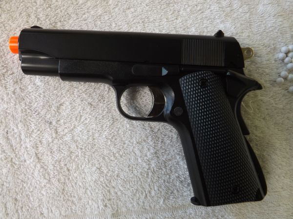 Colt 1911 (Preta) (Cód. 06)